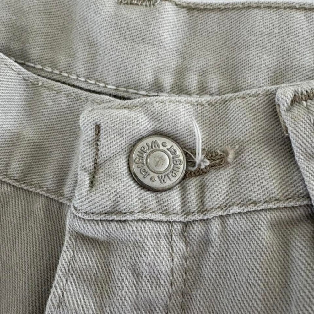 Vintage Wrangler Cream/Light Tan colored Jean shorts/jorts - Picture 2 of 7